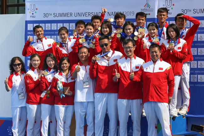 世界大学生运动会 中国跳水队完美收官