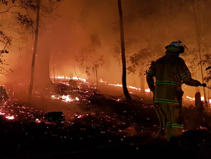 澳洲最严重的森林火灾热点地区公布