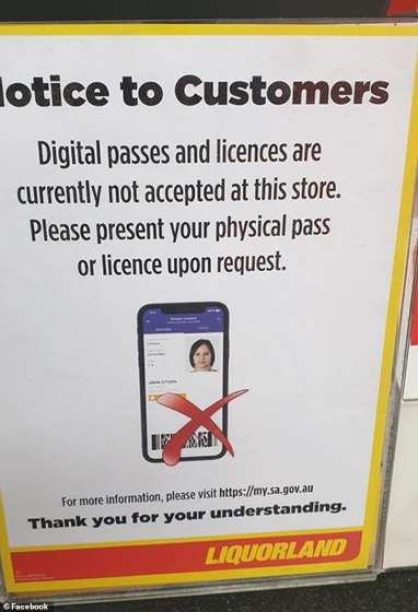 不认！南澳居民没法凭电子驾照买酒租车